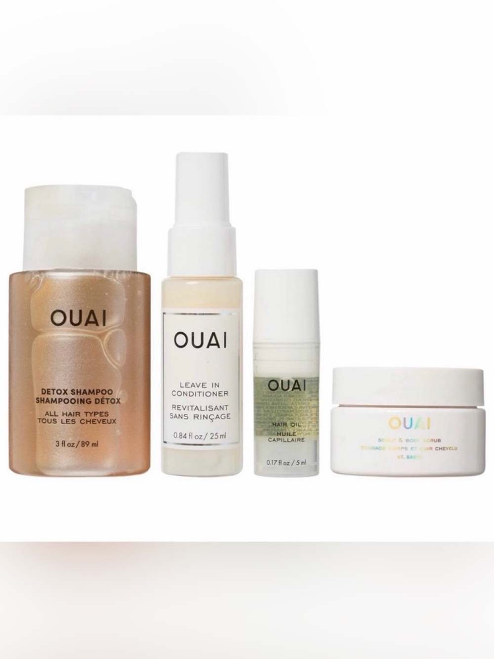 OUAI Women Hair Care Set - 4 Piece